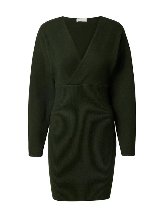Foto van product Gebreide jurk LeGer groen