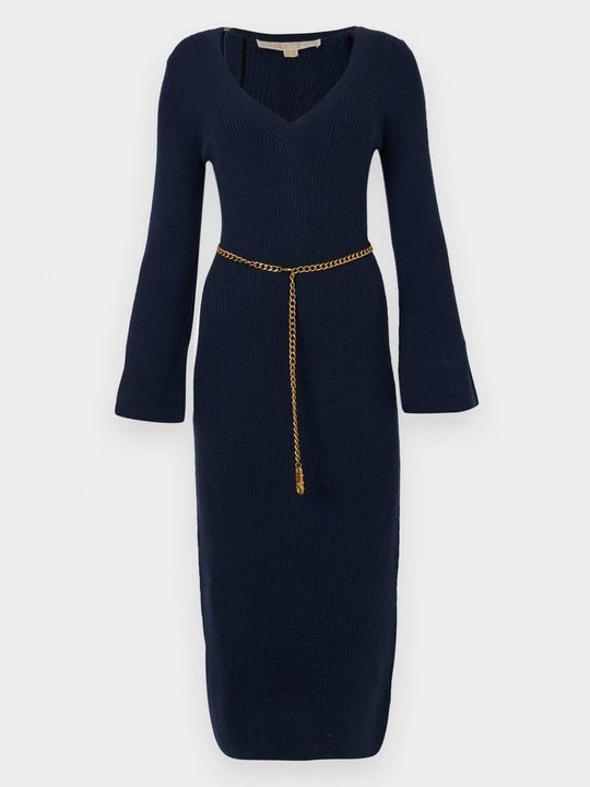 Foto van product Gebreide jurk Michael Kors donkerblauw