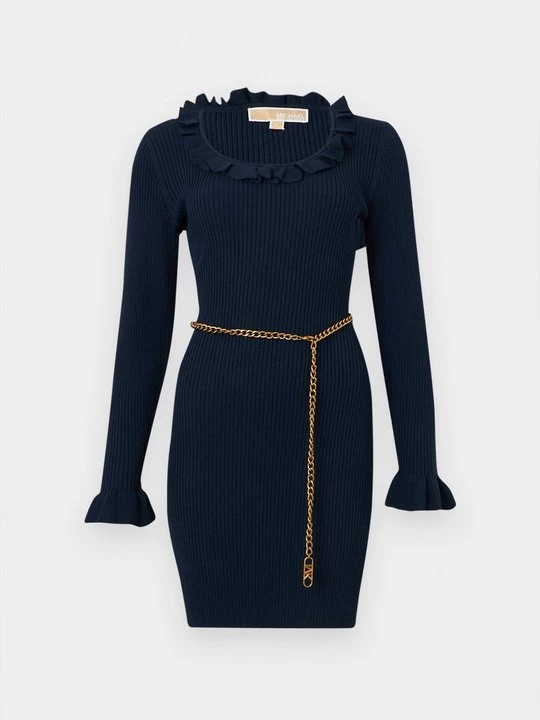 Foto van product Gebreide jurk Michael Kors donkerblauw