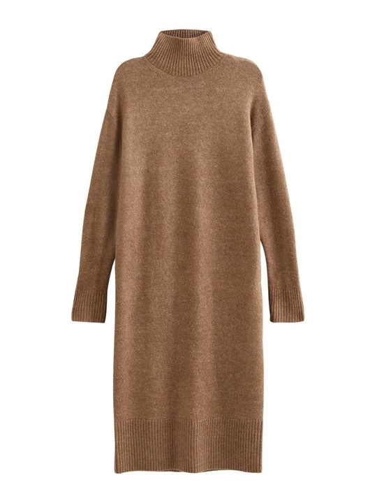 Foto van product Gebreide jurk New Look beżowy
