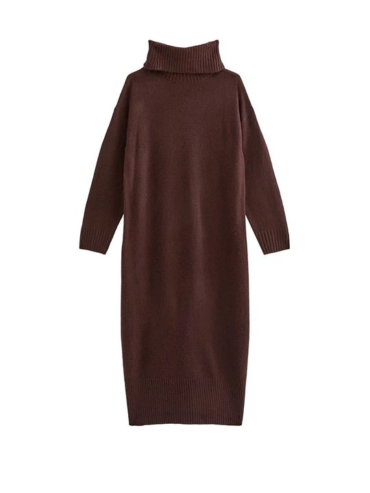 Foto van product Gebreide jurk New Look bordeauxrood