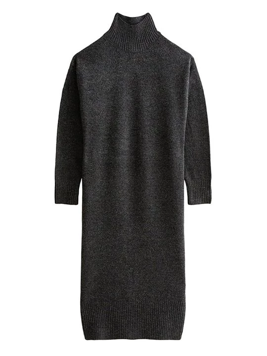 Foto van product Gebreide jurk New Look donkergrijs