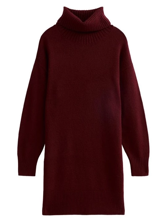 Foto van product Gebreide jurk New Look donkerrood
