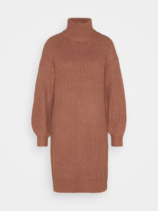 Foto van product Gebreide jurk Noisy May cognac