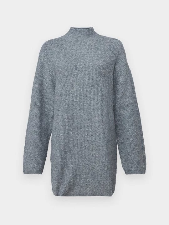 Foto van product Gebreide jurk Noisy May grijs gemêleerd