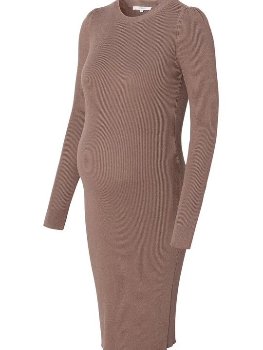Foto van product Gebreide jurk Noppies beige mêleerd