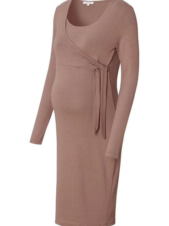 Foto van product Gebreide jurk Noppies beige mêleerd