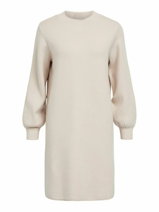 Foto van product Gebreide jurk Object taupe