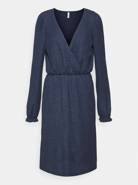 Foto van product Gebreide jurk Only donkerblauw