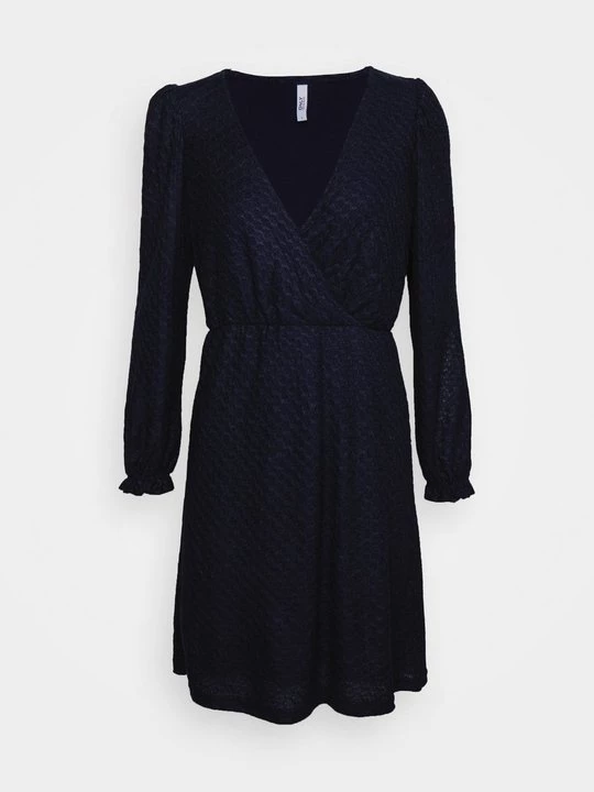 Foto van product Gebreide jurk Only donkerblauw