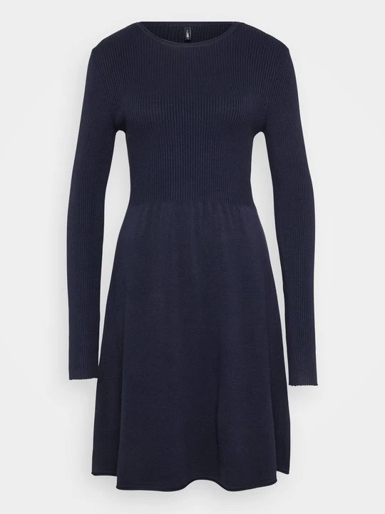 Foto van product Gebreide jurk Only donkerblauw