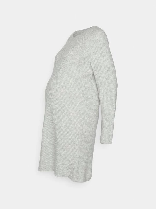 Foto van product Gebreide jurk Only lichtgrijs gemêleerd