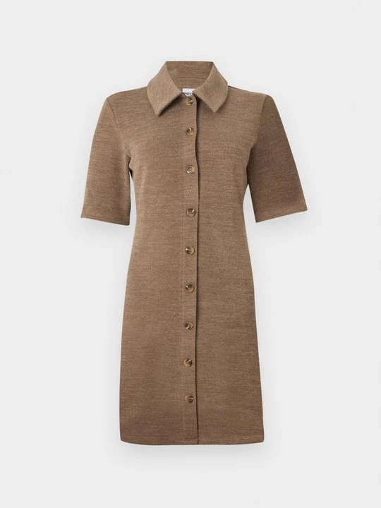 Foto van product Gebreide jurk Pieces beżowy