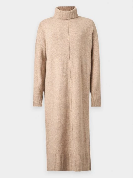 Foto van product Gebreide jurk Pieces taupe