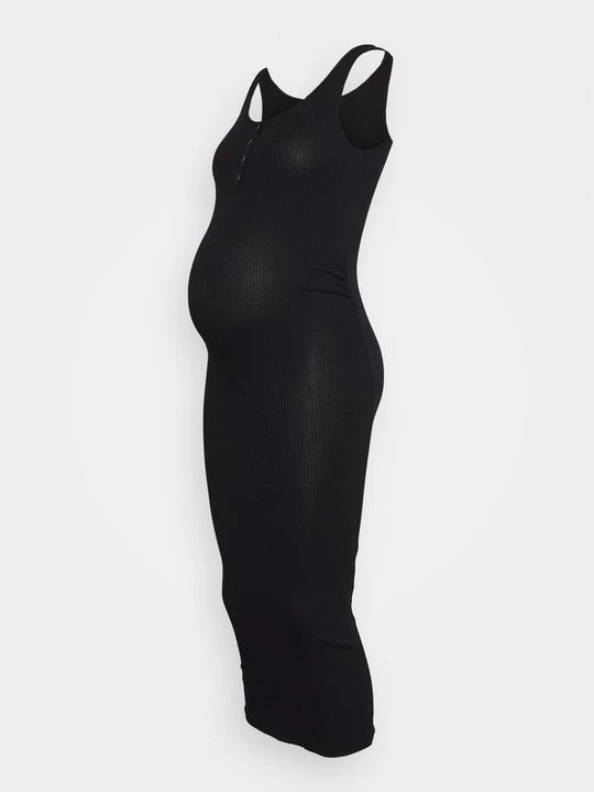 Foto van product Gebreide jurk Pieces zwart