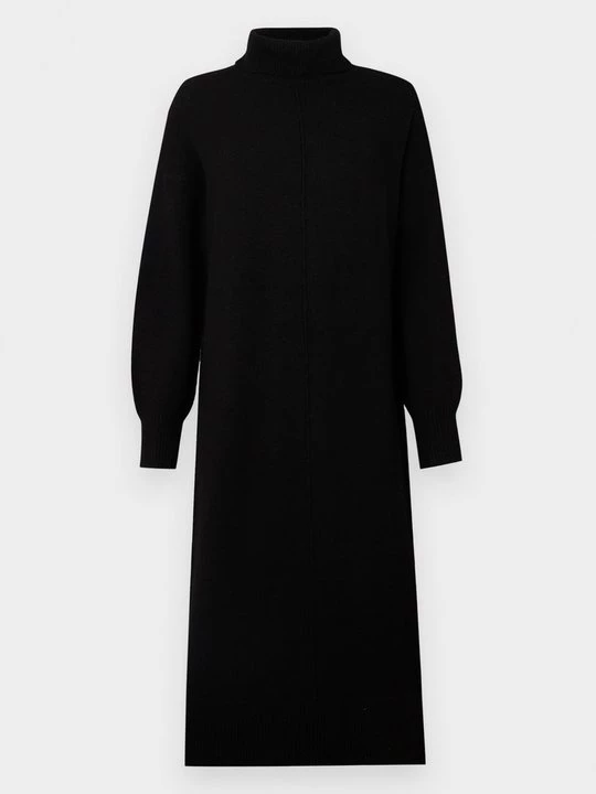 Foto van product Gebreide jurk Pieces zwart