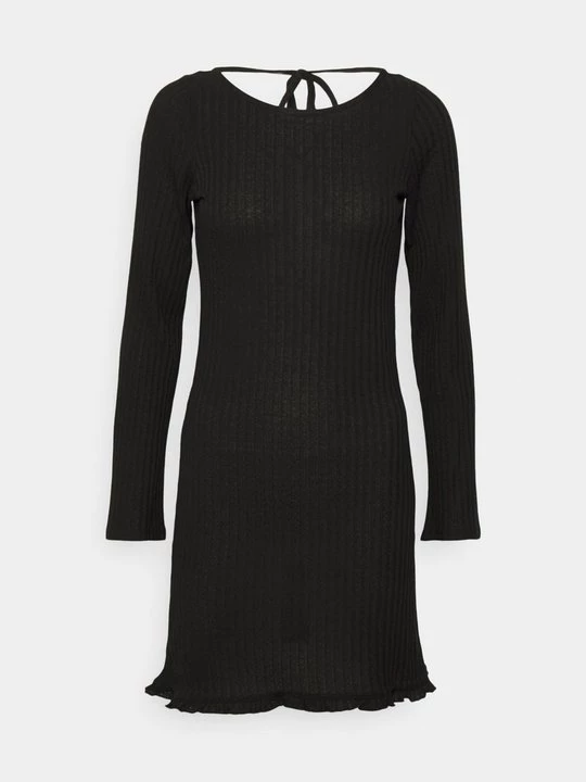 Foto van product Gebreide jurk Pieces zwart