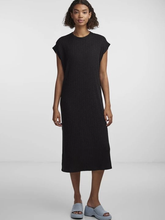 Foto van product Gebreide jurk Pieces zwart