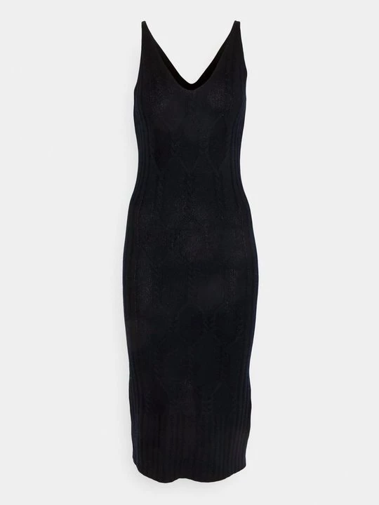 Foto van product Gebreide jurk Pure Cashmere donkerblauw