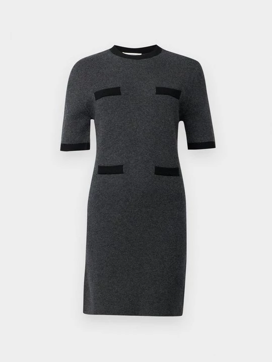 Foto van product Gebreide jurk Pure Cashmere grijs