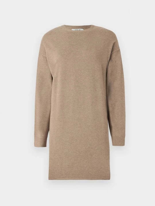 Foto van product Gebreide jurk Replay camel