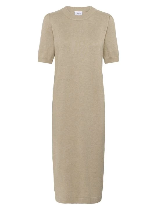 Foto van product Gebreide jurk Saint Tropez bruin