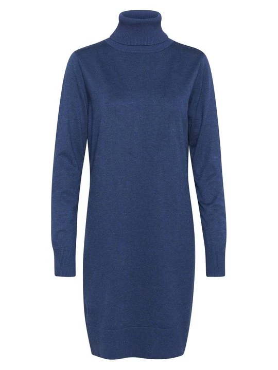 Foto van product Gebreide jurk Saint Tropez gemêleerd donkerblauw