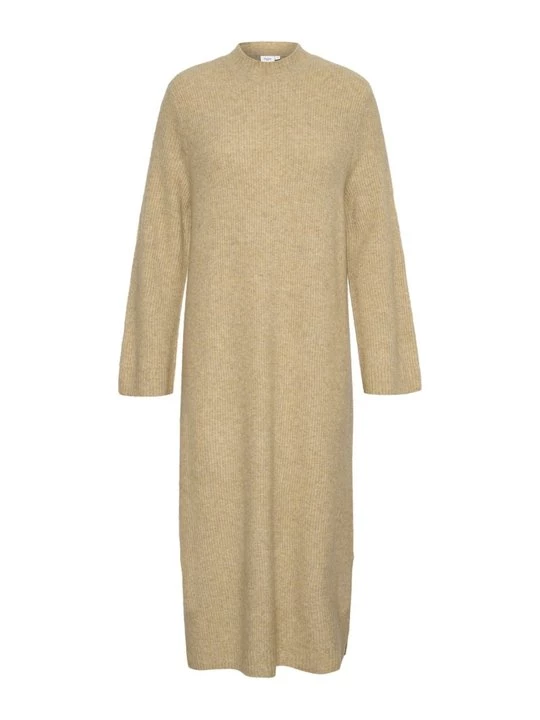 Foto van product Gebreide jurk Saint Tropez zandkleur