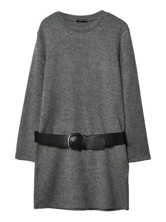 Foto van product Gebreide jurk Stradivarius donkergrijs