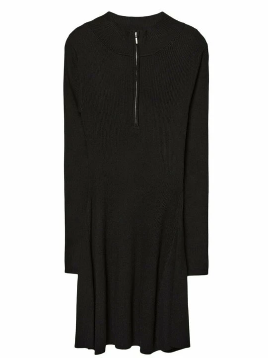 Foto van product Gebreide jurk Stradivarius zwart