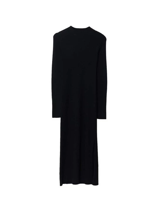 Foto van product Gebreide jurk Stradivarius zwart