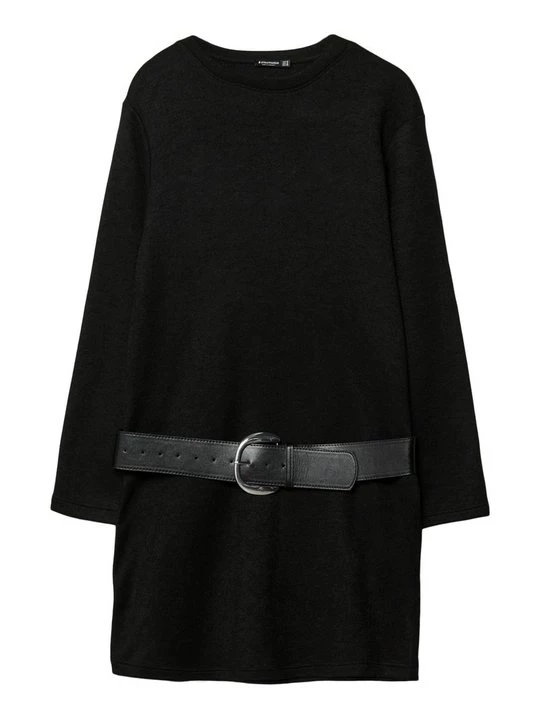 Foto van product Gebreide jurk Stradivarius zwart