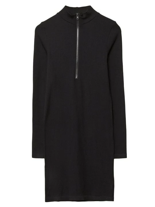 Foto van product Gebreide jurk Stradivarius zwart