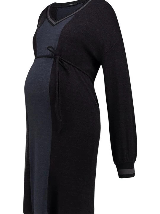Foto van product Gebreide jurk Supermom zwart