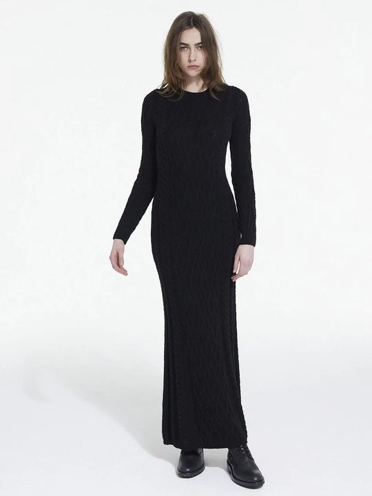 Foto van product Gebreide jurk The Kooples zwart