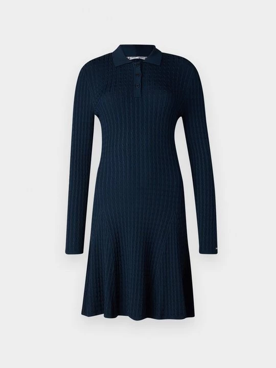 Foto van product Gebreide jurk Tommy Hilfiger donkerblauw
