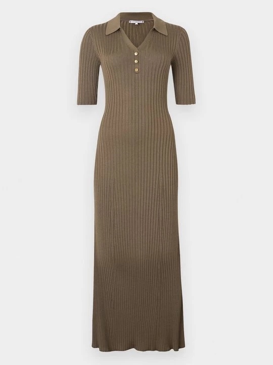 Foto van product Gebreide jurk Tommy Hilfiger taupe