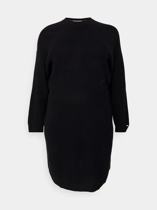 Foto van product Gebreide jurk Tommy Hilfiger zwart