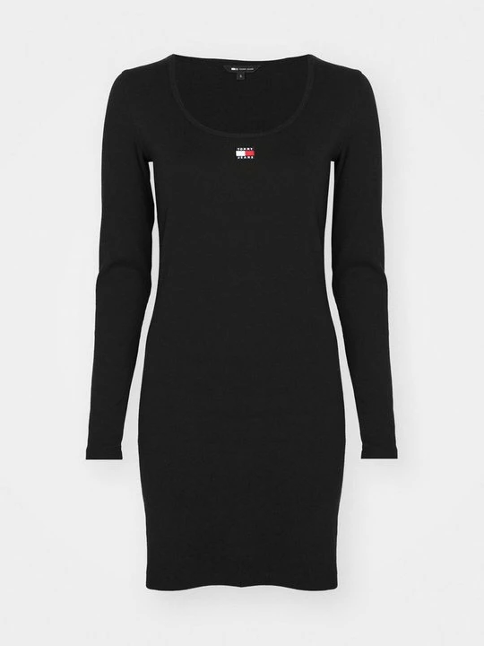 Foto van product Gebreide jurk Tommy Jeans zwart