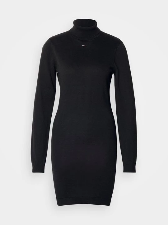 Foto van product Gebreide jurk Tommy Jeans zwart