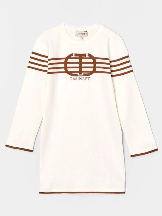Foto van product Gebreide jurk TWINSET beżowy