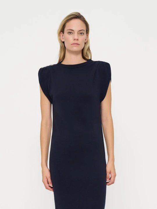Foto van product Gebreide jurk TWINSET blauw