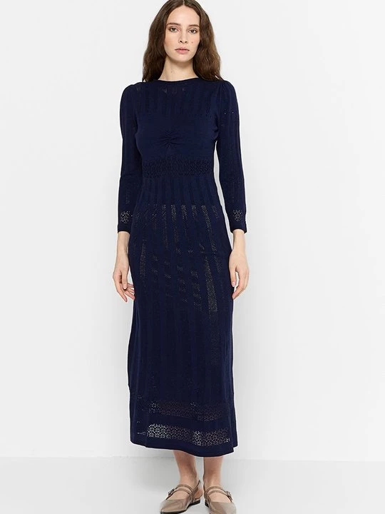 Foto van product Gebreide jurk TWINSET blauw