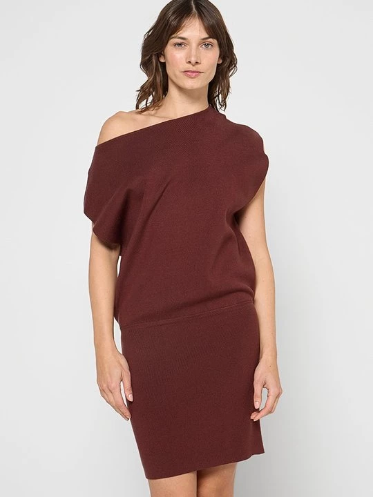Foto van product Gebreide jurk TWINSET bruin