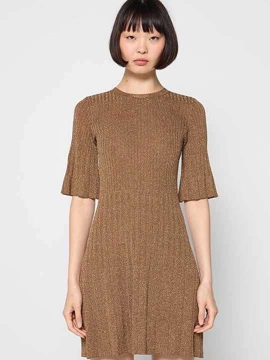 Foto van product Gebreide jurk TWINSET bruin