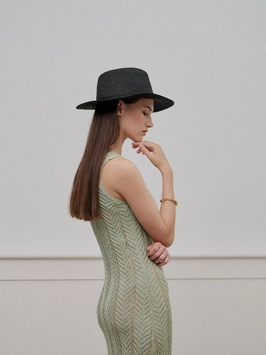 Foto van product Gebreide jurk TWINSET groen