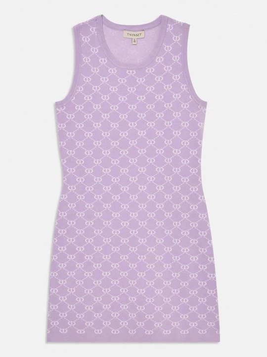 Foto van product Gebreide jurk TWINSET lila
