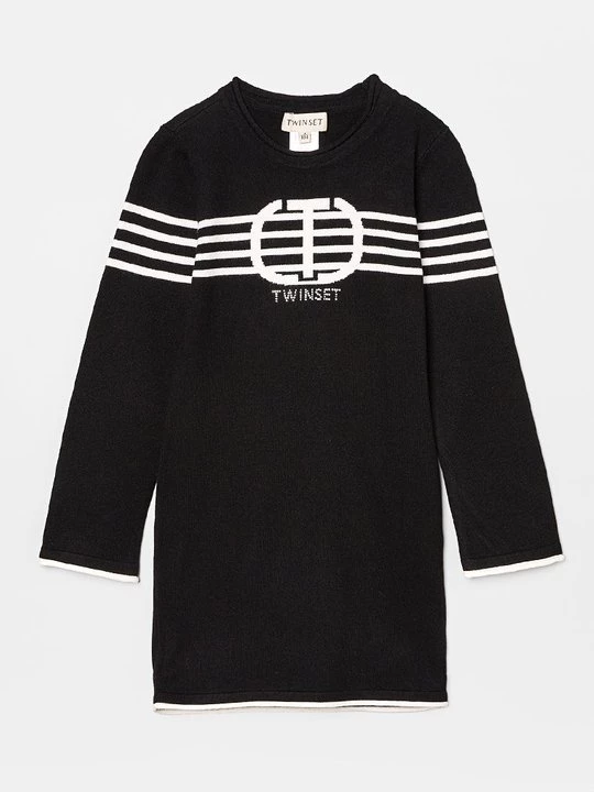 Foto van product Gebreide jurk TWINSET zwart
