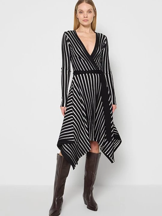 Foto van product Gebreide jurk TWINSET zwart