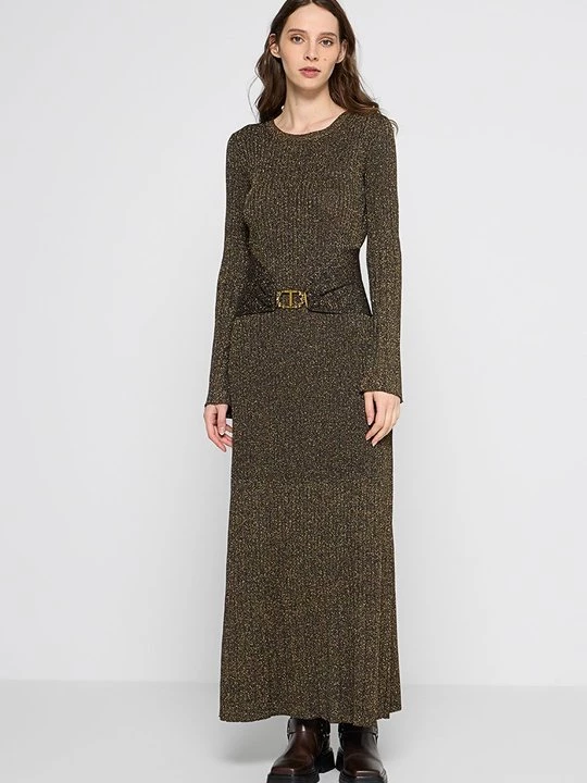 Foto van product Gebreide jurk TWINSET zwart